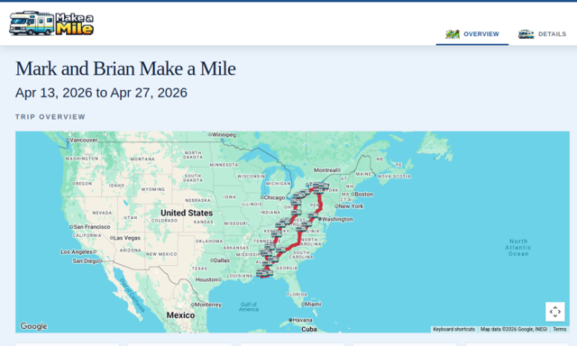 Screenshot of Make a Mile